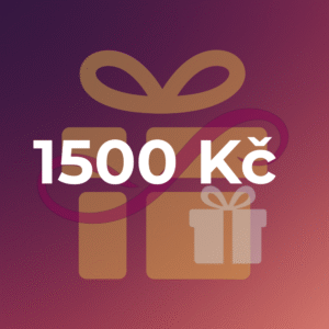 Dárkové poukazy - 1500 Kč