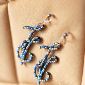 Náušnice Blue Fusion