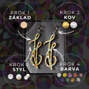 Náušnice NA PŘÁNÍ